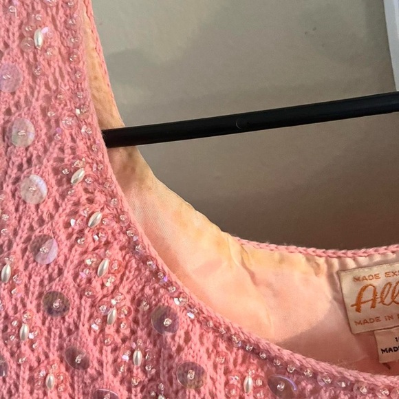 Sequin Embellished Pink Top - Picture 3 of 4